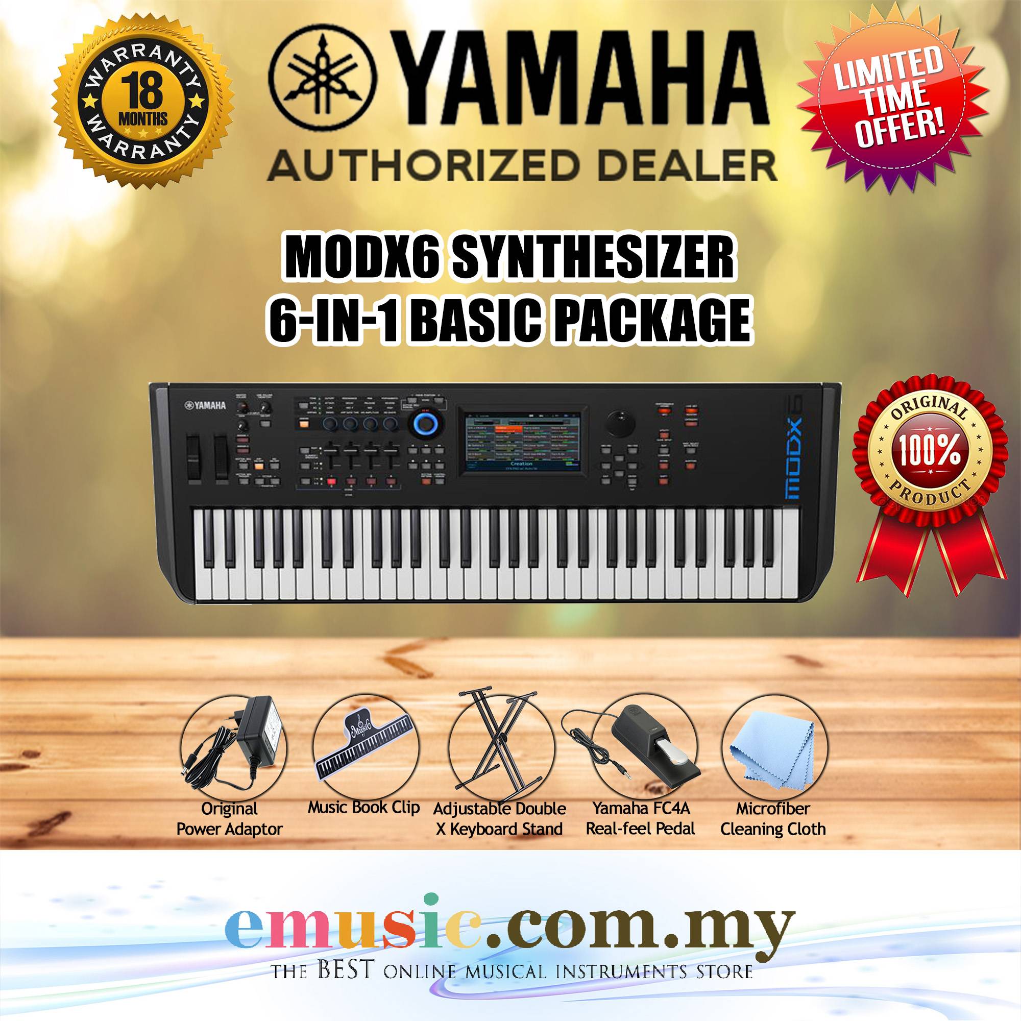 Yamaha modx 6 mode d'emploi